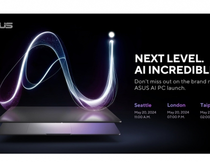 ASUS Announces Next Level. AI Incredible. Launch Event for its first New-Era ASUS AI PC