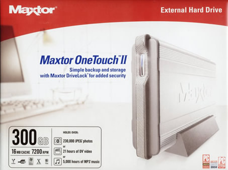 External Hard disk drive.