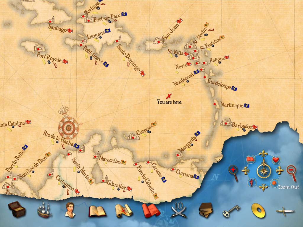 pirates map