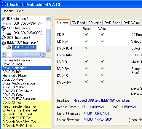 Plextor Drivers Downloads