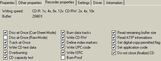 Feurio Device Info