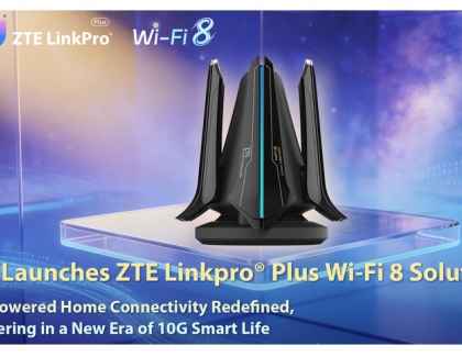 ZTE Launches Linkpro plus Wi-Fi 8 Solution at MWC Barcelona 2026