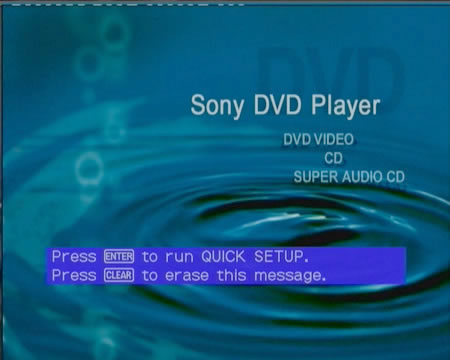 Sony NS955 DVD Player - Printer Friendly version