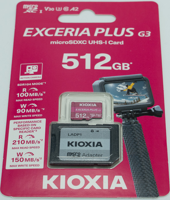 Kioxia Exceria Plus G3 512GB microSD | CdrInfo.com