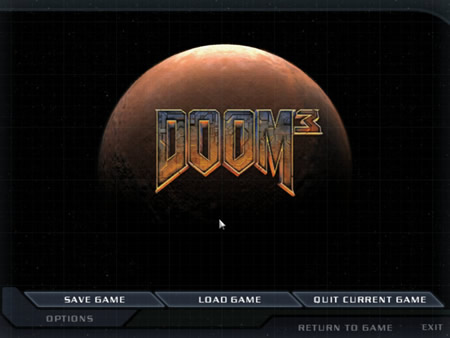 game menu
