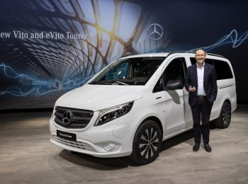 Mercedes-Benz Unveils The New eVito Tourer Van