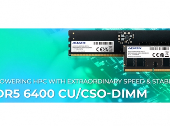 ADATA Industrial Releases DDR5 6400 CU-DIMM and CSO-DIMM