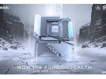 Gigabyte announces X870 and B850 AORUS STEALTH ICE