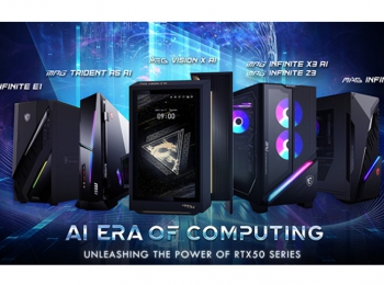 MSI Unveils New Lineup of Gaming Desktops Powered By NVIDIA GeForce RTX 50 Series Graphics Cards