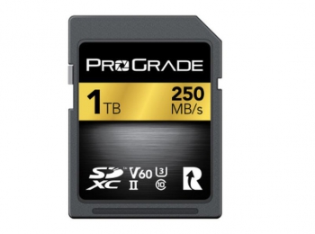 Prograde Digital Announces a Higher Capacity SDXC UHS-II V60 1TB Memory Card