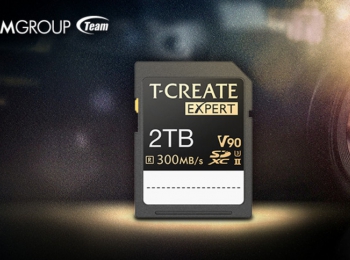TEAMGROUP LAUNCHES INDUSTRY-LEADING 2TB T-CREATE EXPERT SDXC UHS-II U3 V90 MEMORY CARD
