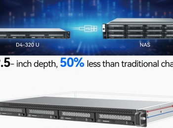TerraMaster Launches D4-320U Ultra-Short 4-Bay Rackmount