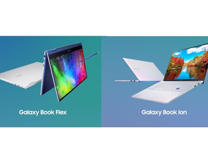 SDC19: Samsung Galaxy Book Flex and Galaxy Book Ion Laptops Come WIth QLED Displays