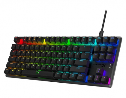 HyperX Now Shipping Alloy Origins Core Tenkeyless RGB Mechanical Gaming Keyboard
