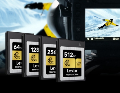 Lexar Announces High-performance CFexpress Type B Memory Card
