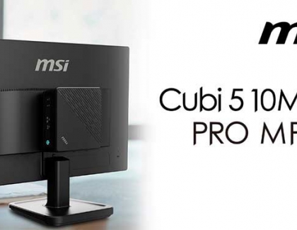 MSI Launches the mini-PC Cubi 5 and the PRO MP221 Monitor