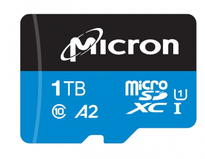 Micron Launches 1TB Industrial-Grade microSD Card for Cloud-Managed Video Surveillance