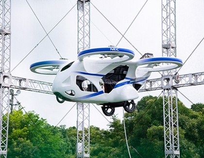 NEC Demos Flying Car Concept