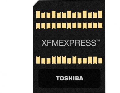 Toshiba's XFMEXPRESS Technology to Power Removable NVMe Memory Devices with Groundbreaking Size to Performance Ratio