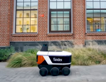 Yandex Starts Testing Autonomous Delivery Robot