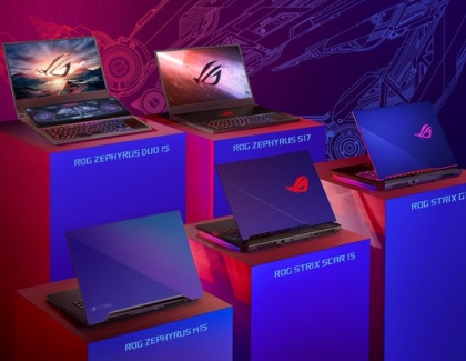 ASUS Republic of Gamers Announces New Gaming Laptop Lineup