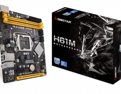 BIOSTAR Launches A Reboot of The H61 Series Motherboards