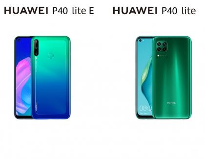 Huawei Unveils the P40 Lite and P40 Lite E in Europe