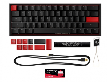 HyperX Teams Up with Ducky on the HyperX x Ducky One 2 Mini Mechanical Gaming Keyboard