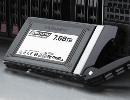 Kingston Releases 960GB to 7.6TB DC1000M Enterprise-class NVMe SSD