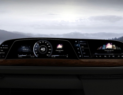 LG’s Futuristic P-OLED Display System Debuts in New 2021 Cadillac Escalade