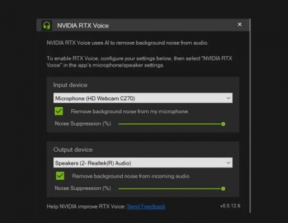 Free RTX Voice Beta Software Remove Background Noise From Your Chats