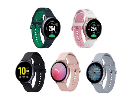 Samsung Unveils Upgraded Galaxy Active2 Smartwatches in S. Korea