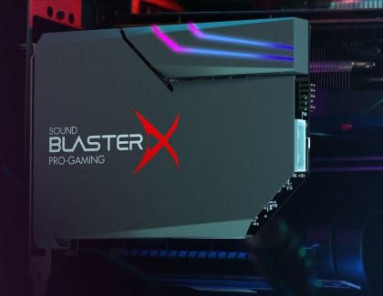 Creative Releases the Sound BlasterX AE-5 Plus Gaming Sound Card