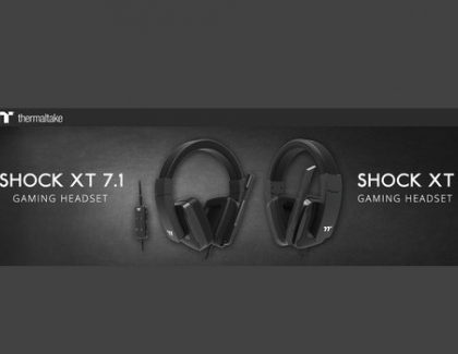 Thermaltake Announces New Shock XT 7.1 and Shock XT Gaming Headsets