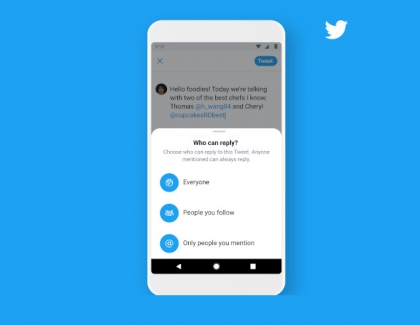 Twitter's New Settings Let You Choose Who Can Reply to Your Tweet