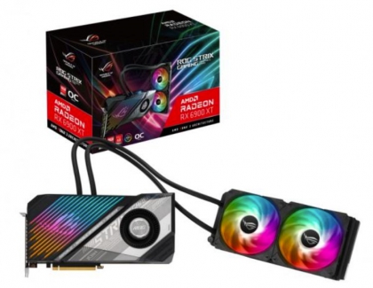 ASUS announced water-cooled ROG Radeon RX 6900 XT STRIX