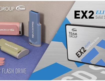 TEAMGROUP Releases EX Series SSD and C201 Impression USB Flash Drive