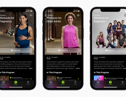 Apple Fitness+ introduces even more ways to make fitness welcoming and inclusive with new Workouts for Pregnancy, Workouts for Older Adults, trainers, and Time to Walk guest