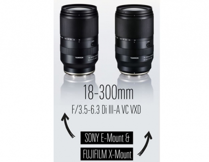 TAMRON announces development of its first lens for FUJIFILM X-mount; also available in Sony E-mount