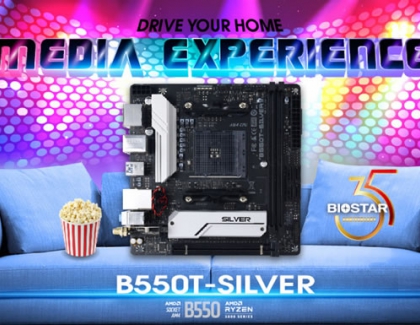 BIOSTAR ANNOUNCES THE NEW B550T-SILVER MOTHERBOARD