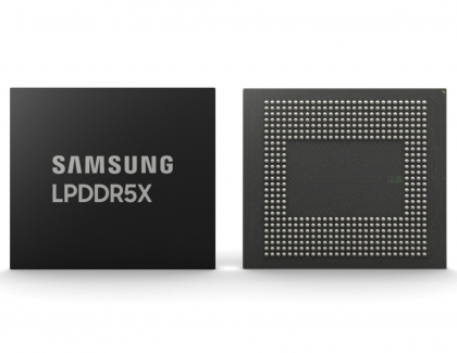 Samsung Develops Industry’s First LPDDR5X DRAM