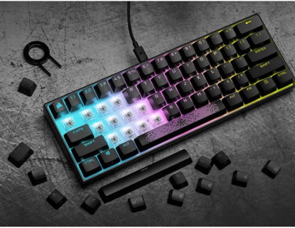 CORSAIR Launches K65 RGB MINI 60% Mechanical Gaming Keyboard