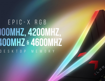 XLR8 Gaming EPIC-X RGB DDR4 4200MHz, 4400MHz, and 4600MHz Desktop Memory Pushing Performance to the Extreme