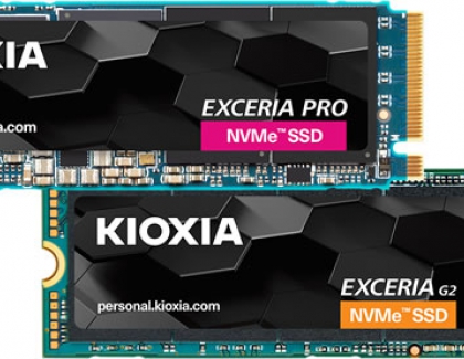 KIOXIA Announces Exceria PRO and Exceria G2 Series Client M.2 NVMe SSDs (PCIe4.0 (x4))