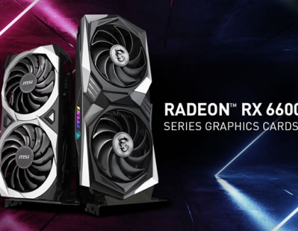 MSI reveals custom AMD Radeon™ RX 6600 XT series graphics cards