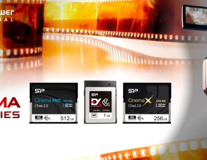 SP Industrial Presents “Cinema Series” CF Cards For Unparalleled 4K/8K Recording