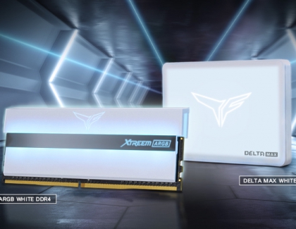 TEAMGROUP Launches Highly-Anticipated White-Colored Series: the XTREEM ARGB WHITE GAMING MEMORY and DELTA MAX WHITE RGB SSD