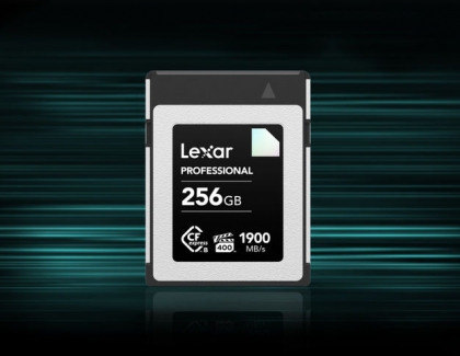 LEXAR UNVEILS THE WORLD’S FASTEST CFEXPRESS TYPE B CARD DIAMOND SERIES