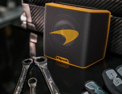 KLIPSCH INTRODUCES MCLAREN RACING INSPIRED PORTABLE SPEAKER