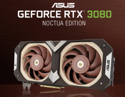 ASUS and Noctua announce ASUS GeForce RTX 3080 Noctua Edition graphics card